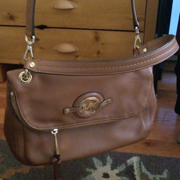 Michael Kors cognac crossbody - Picture 3 of 6